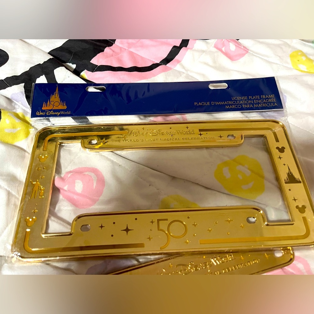 Walt Disney World License Plate Frame